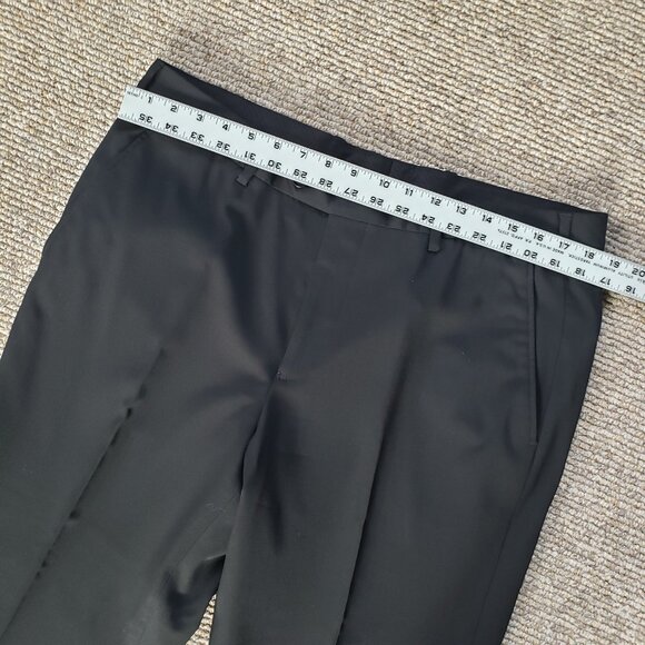 Brooks Brothers 1818 Regent Black Wool Suit Estrato 42/36 S - Picture 13 of 16